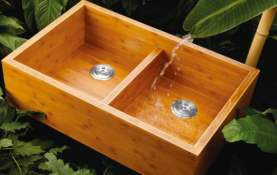Bamboo Kitchen Sink by Lenova