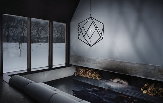 LightSky, Stephen Burks, pendant lamp, crystal, Swarovski, Euroluce,