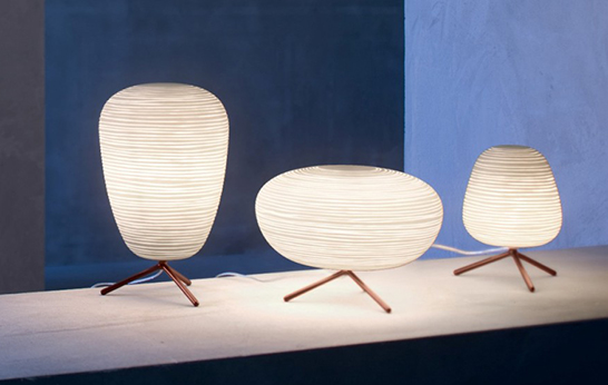 Ludovica and Roberto Palomba, Foscarini, pendant lamp, table lamp, Rituals, Japanese lanterns,