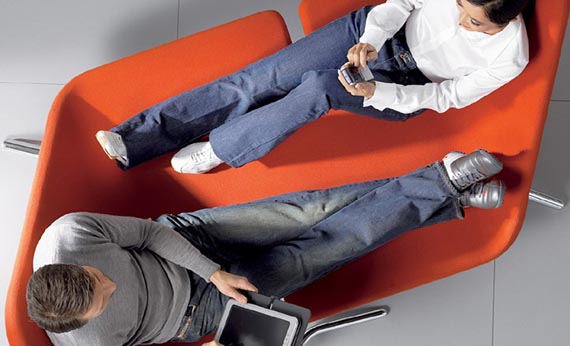 contract, offices, office space, work-lounge seating, trend, Compod, Wiesner Hager
