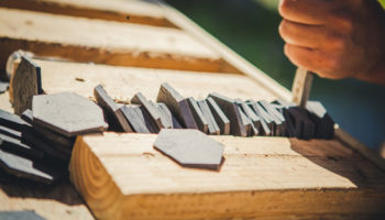 Slate-ish: Paper-Based Composite Tiles