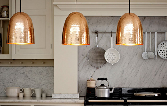 pendant lamp, hospitality, copper, trend, London Design Festival,