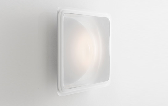 Illusion, Luceplan, lighting, wall lamp, outdoor lamp, waterproof, Fresnel lens, Luceplan, Francisco Gomez Paz,