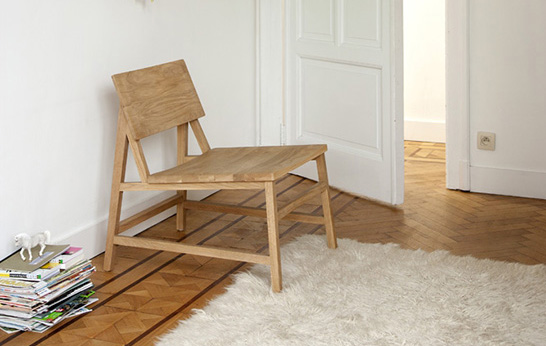 N-Chair Collection, Nathan Yong, Ethnicraft, wooden furniture, sustainably-sourced wood, Maison & Objet 2013,