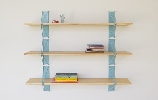 luxury, Souda, Strut shelving system, shelves, Brooklyn design,
