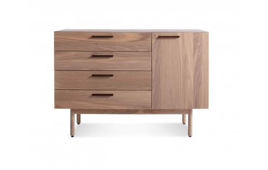 Blu Dot, Shale 4 Drawer, Shale