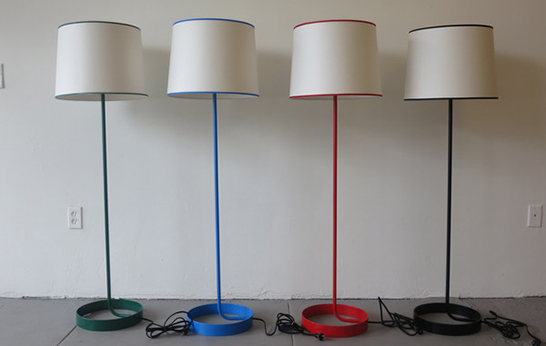 floor lamp, lighting, Forge, Atelier de Troupe, California, hospitality,