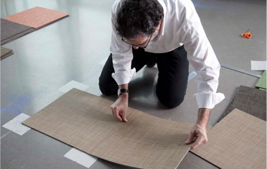 flooring, Biofelt Tile Backing, Biofelt, Plynyl, Chilewich, vinyl flooring,
