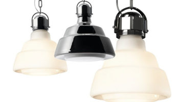 Glas in White Lamp by Diesel for Foscarini