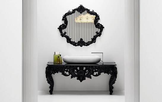 opulent, bathroom, luxury, furniture, consoles,