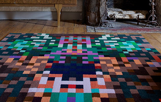 carpet, pixelated, rugs, luxury, flooring, Zuzunaga, Brintons, carpets, luxury,