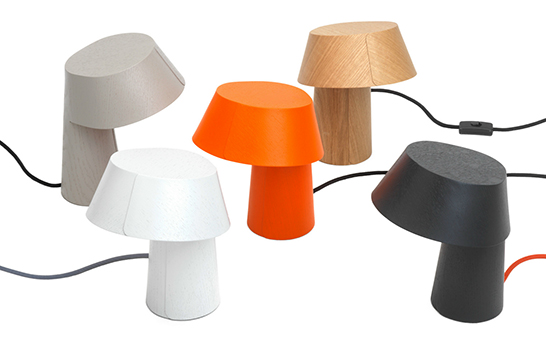 Little P, Martin Hirth, Schönbuch, wood veneer, lighting, table lamp, Imm Cologne 2014,