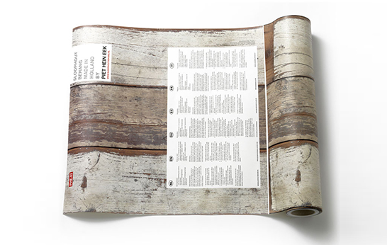 Faux Wood Walls: Surface Trend 02 roll & sleeve