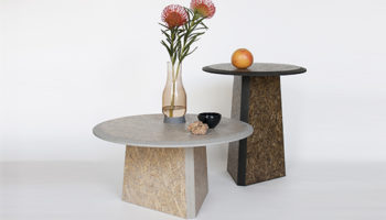 Straw Side Tables by David Derksen