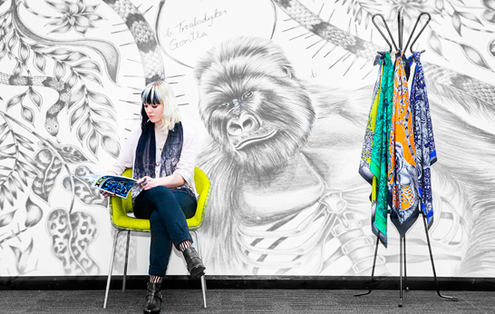 Tangled by Emma Shipley for Camira