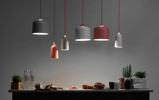 ex.t, pendant lamps, ceramic, wood, ash, Fuse, Note Design Studio,
