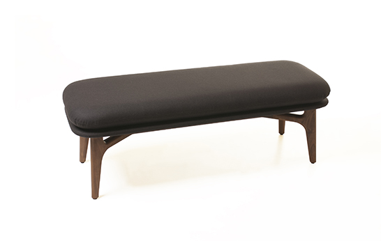 New Furniture by Neri & Hu and De La Espada Solo Bench by NeriandHu_De La Espada