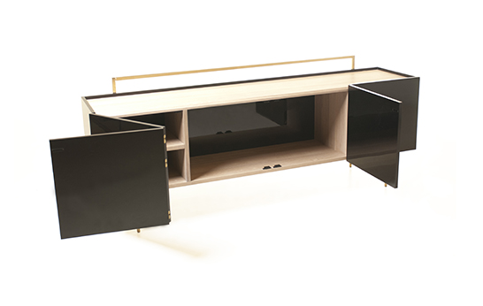 New Furniture by Neri & Hu and De La Espada Trunk Low Cabinet open_De La Espada