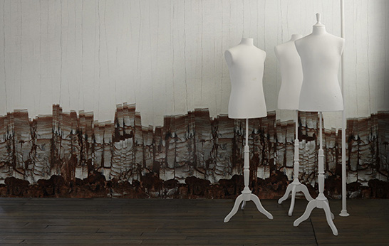 wallcoverings, wallpaper, Maison Martin Margiela, trompe l’oeil, Omexco, Belgian design,