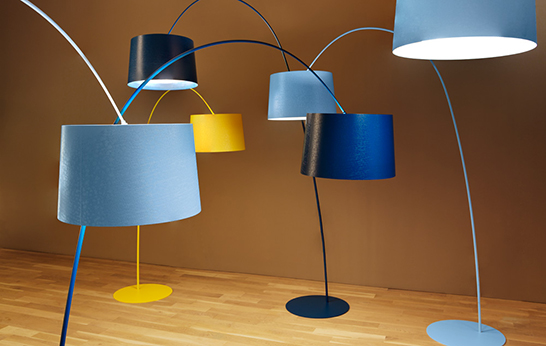 lighting, floor lamp, Foscarini, Twiggy, new colors, spring 2014,