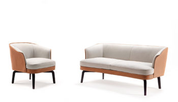 Poltrona Frau Previews New Nivola armchair and sofa by Roberto Lazzeroni