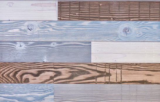 Reclaimed, lumber, Douglas fir, Windfall Lumber, YOLO Colorhouse, timber cladding, Color Cladding, FSC Certified, walls, surfaces, green, sustainable,