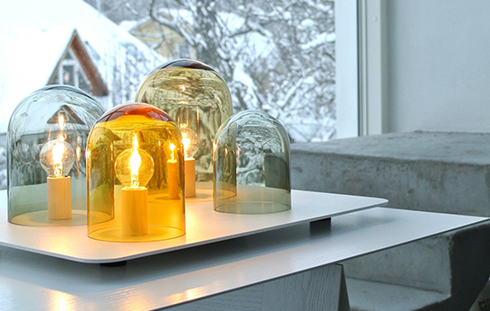layers, translucent, transparency, glass, hand-blown glass, table lamp, floor lamp, trend, lighting,