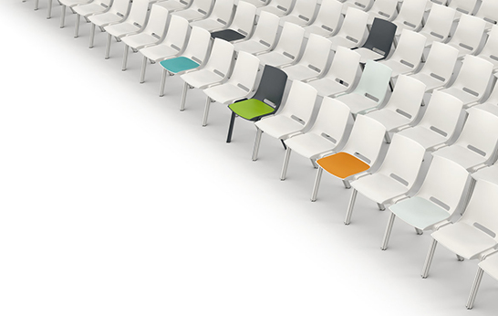 Casala, chair, stacking chair, linked chairs, seating, Monolink, education, classroom seating, canteen seating,