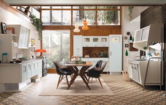 appliances, 1950s style, mid-century design, fifties-inspired, kitchen, kitchen fittings, kitchen furniture,