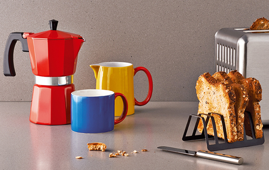 New Surfaces from Caesarstone: Calacatta Nuvo and Sleek Concrete