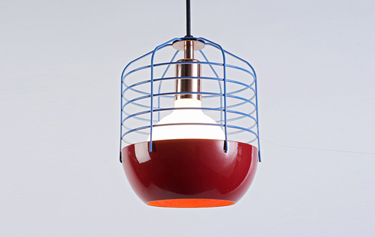 cage, pendant, lighting, trend, wire frame, industrial lighting,