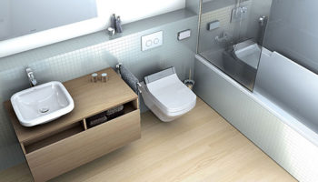 Rough with the Smooth: Bathroom Trend