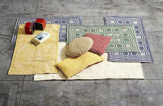 rugs, pillows, Ex.t, Italy, Millow, Marpet, recycled textiles,