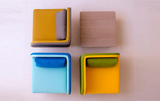 trend, wool, wood, lounge seating, office, contract,