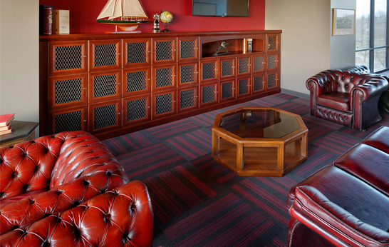 Solutions in Soft-Surface: Kinetex Textile Composite by J+J Flooring