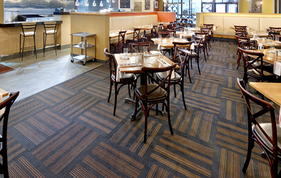 Solutions in Soft-Surface: Kinetex Textile Composite by J+J Flooring