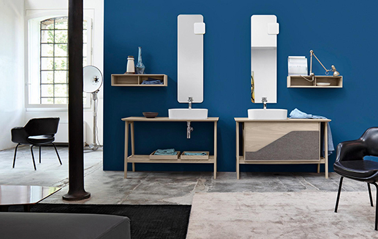 bathroom furniture, cabinetry, Cerasa, Italian design, wood, sink, freestanding, vanity, Free,