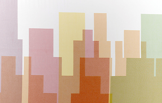 wallpaper, surfaces, textiles, upholstery, interiors, trend, wallcoverings, print and pattern, geometry, architecture, skyline, cityscape,