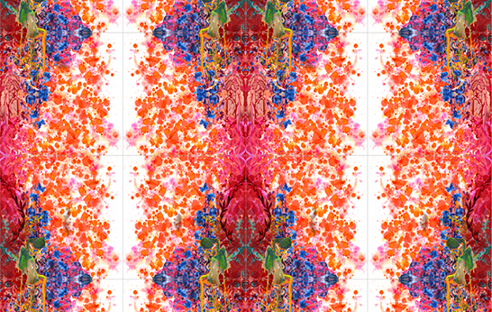Rorschach Tile Collection, tile, Clé tile, Timorous Beasties, surface design, pattern,