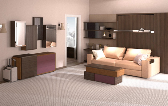 New Space-Saving Designs by Think Fabricate for Resource Furniture