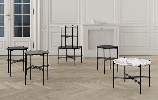 coffee tables, steel frames, round tops, office, hospitality, fine lines, trend, contract,