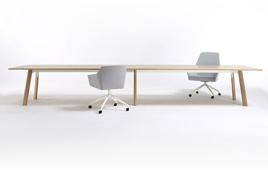 Grid, desk, table, system, Jonathan Prestwich, Arco, Orgatec 2015,