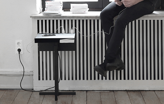 cable management, table, storage, technology, Thomas Schnur, Station,