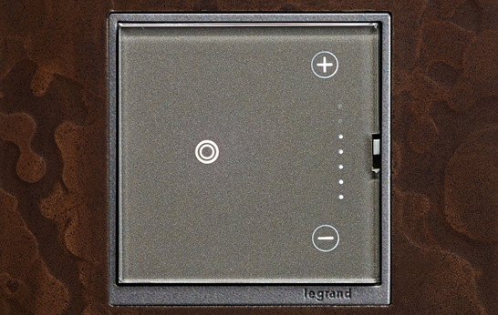Handcrafted Metal Plates by Legrand and Hubbardton Forge
