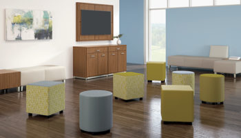 Whimsy, Toss Pillows, and Wedges and Cushions by National Office Furniture