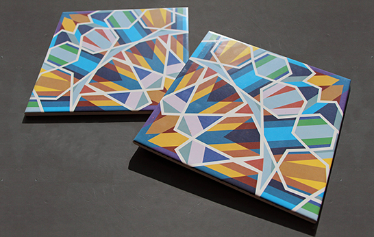 Geometric Style Tiles: Surface Trend LDF Tiles by David David for Johnson Tile