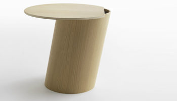 Crassevig Debuts a Lightweight Off-kilter Side Table by David Geckeler and Frank Michels