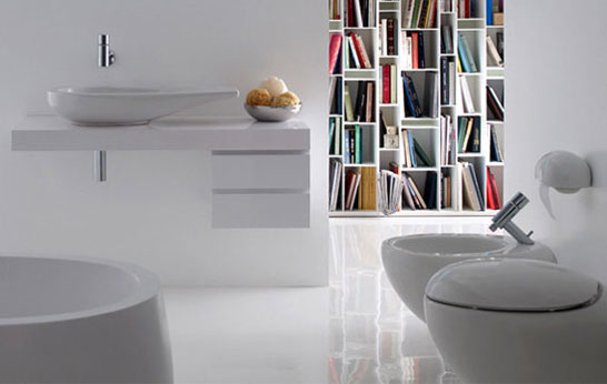 ILBAGNOALESSI One Bathroom Accessories by Stefano Giovannoni for Laufen