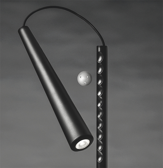 The Angle Of Giulio Lacchetti’s New Lamp For Foscarini Is Held In Place By Magnets The Angle Of Giulio Lacchetti’s New Lamp For Foscarini Is Held In Place By Magnets
