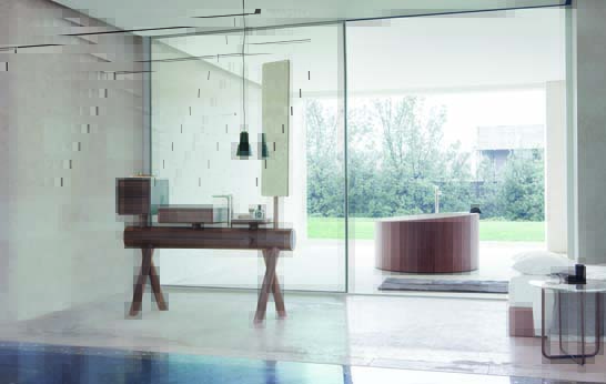 Graff, Dressage Collection, furniture, bath, tub, bathroom, wood,